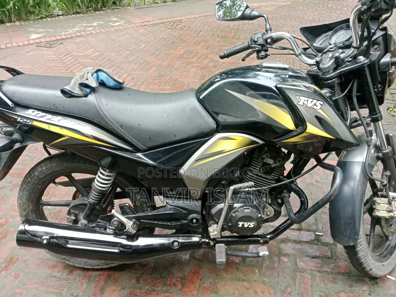 TVS Stryker 125 2019 Black