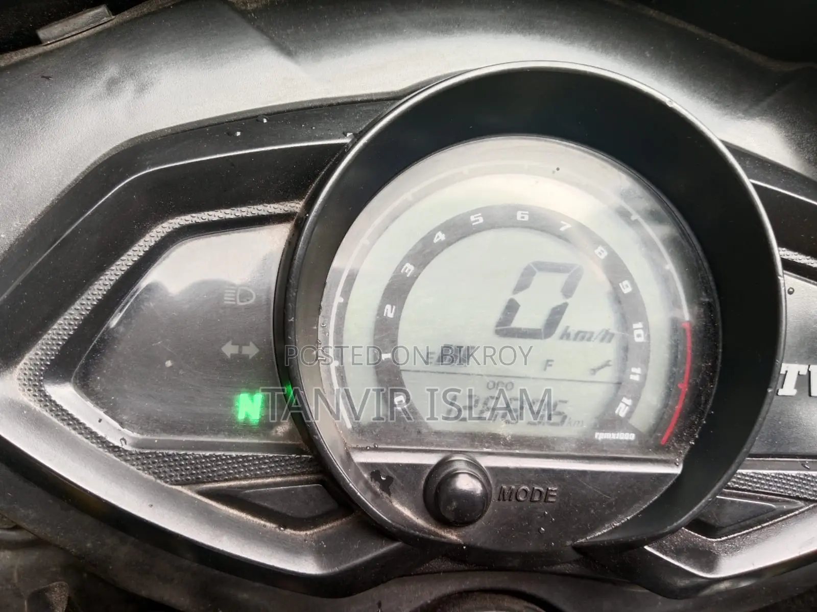TVS Stryker 125 2019 Black