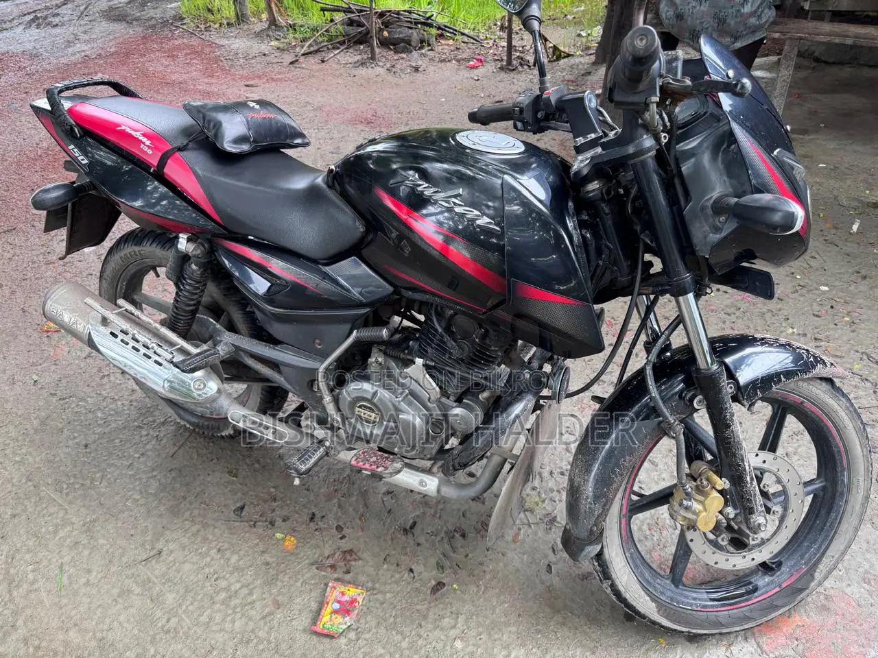 বাজাজ পালসার ১৫০ ২০১৭ ব্ল্যাক