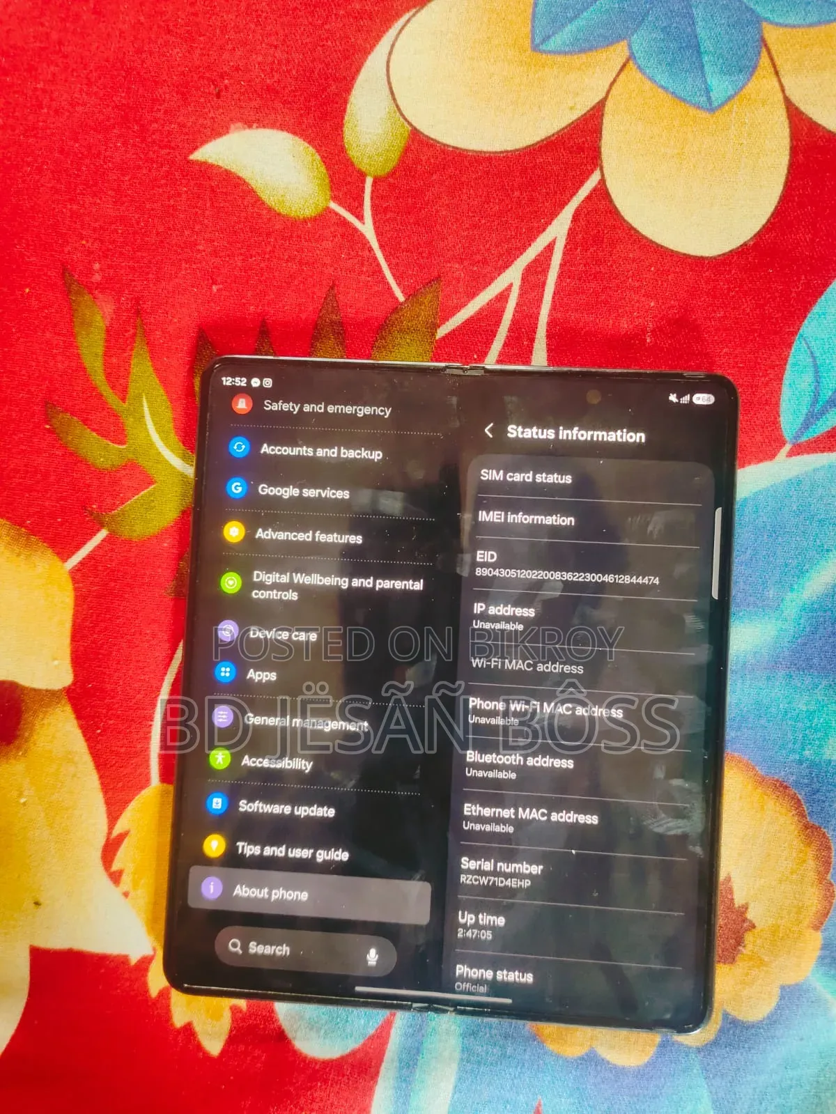 Samsung Galaxy Z Fold 5 512 GB Black