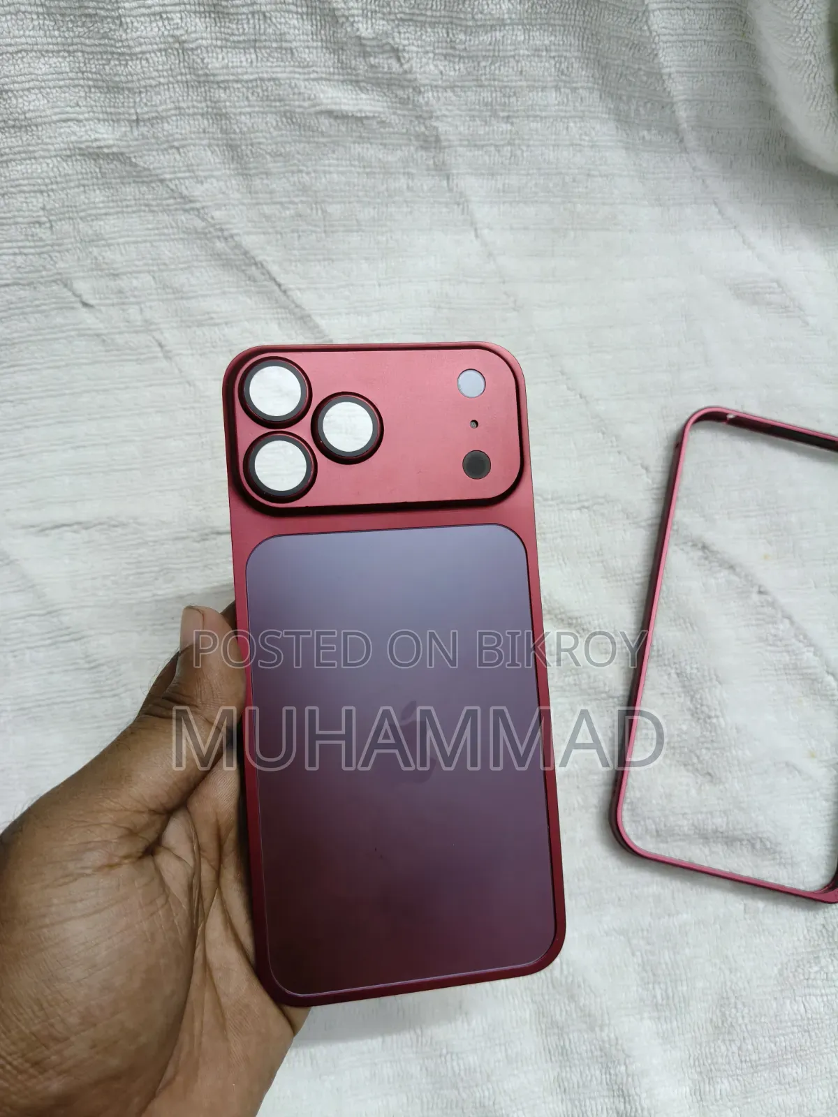 New Apple iPhone 13 Pro Max Cover 256 GB Red