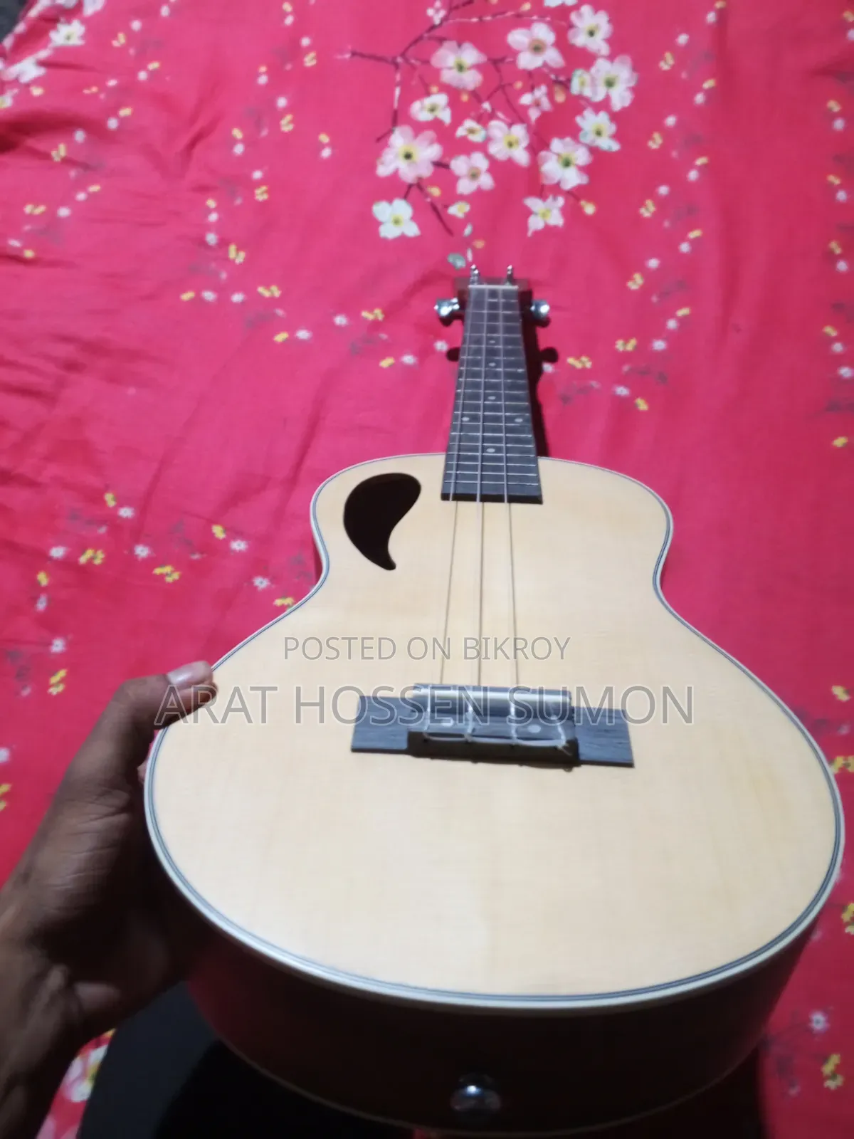 JSM Ukulele One String is Torn If Anyone is Interested to Take Message
