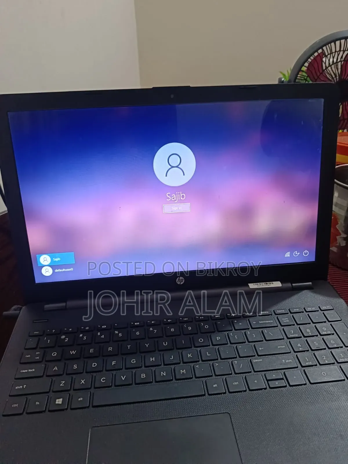 Laptop HP 15 4GB Intel Celeron SSD 256GB