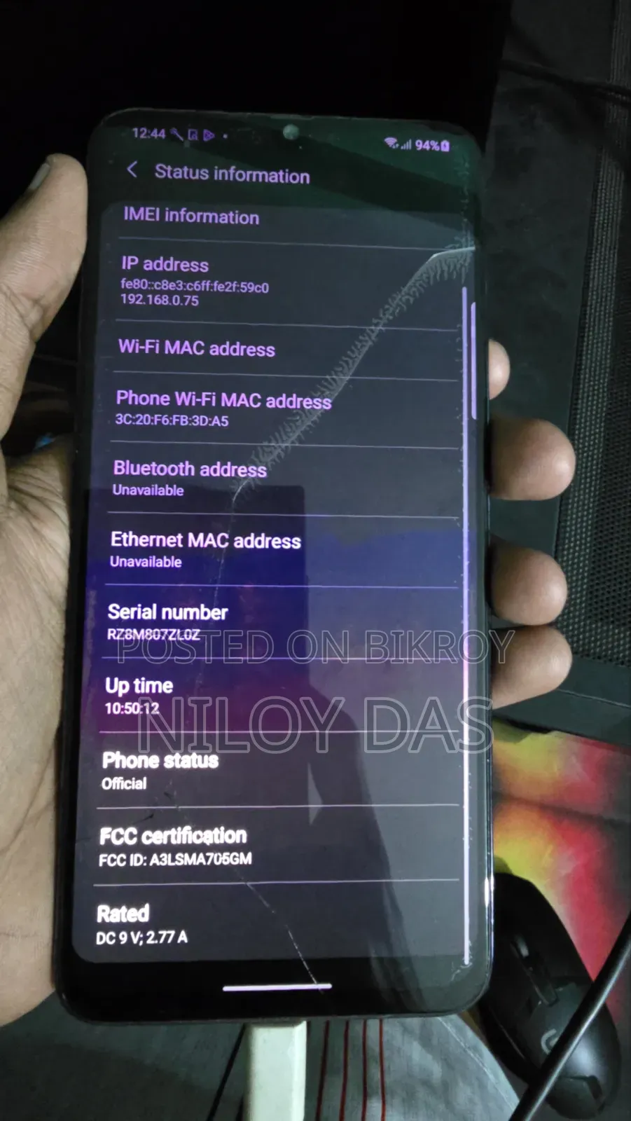 Samsung Galaxy A70 128 GB Black