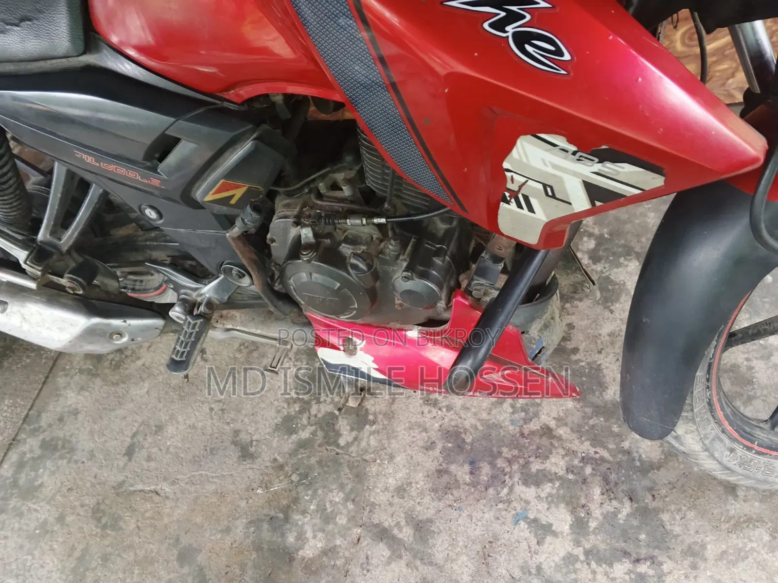 Motorcycle 2015 Red