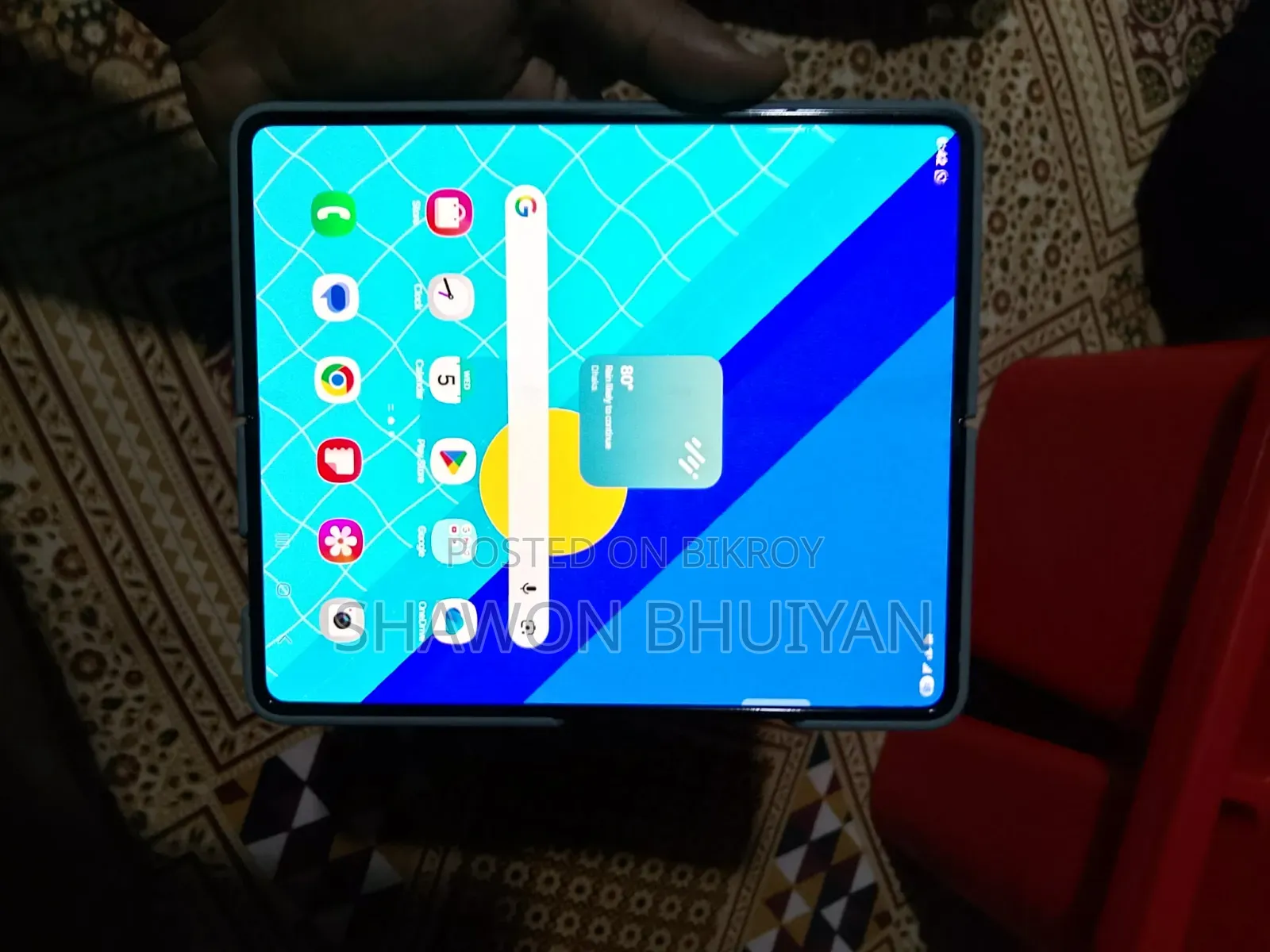 স্যামসাং গ্যালাক্সি ফোল্ড ৫জি ৫১২ জিবি ব্ল্যাক