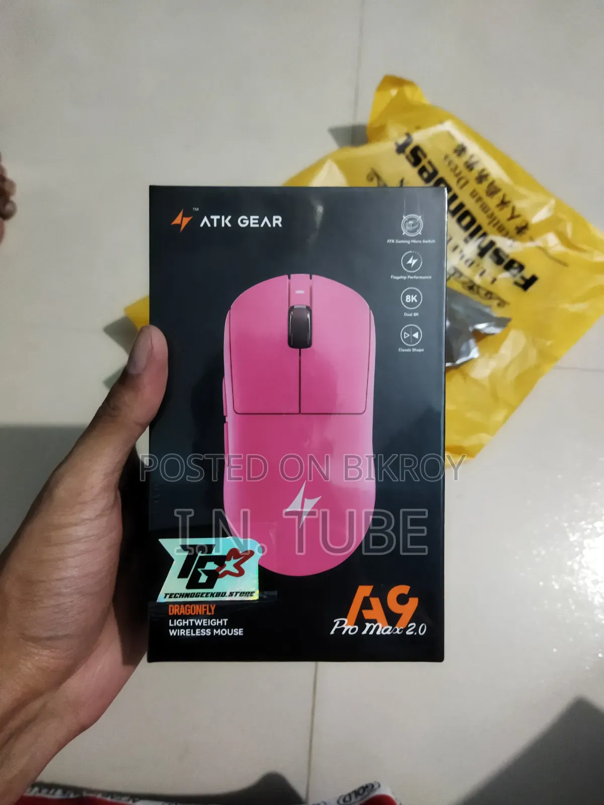 Gaming Mouse. ATK A9 Pro Max 2.0