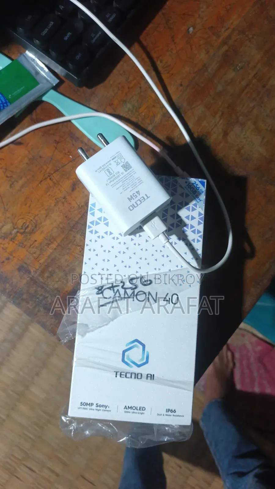 Tecno Camon 40 256 GB Black