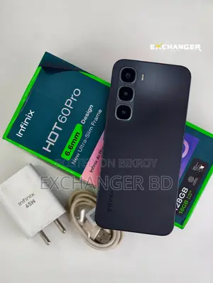 ইনফিনিক্স হট ৬০ প্রো ১২৮ জিবি কালো