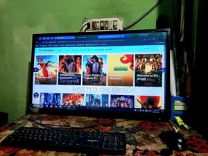 ৩২" এলইডি মনিটর / টিভি + ফ্রি লজিটেক স্পিকার বান্ডেল
