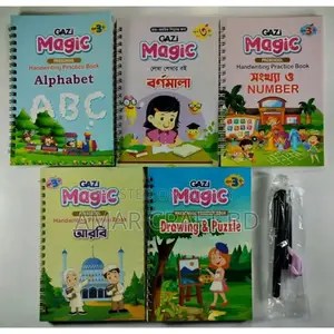 Magic Handwriting Practice Book (5 PCS Set)