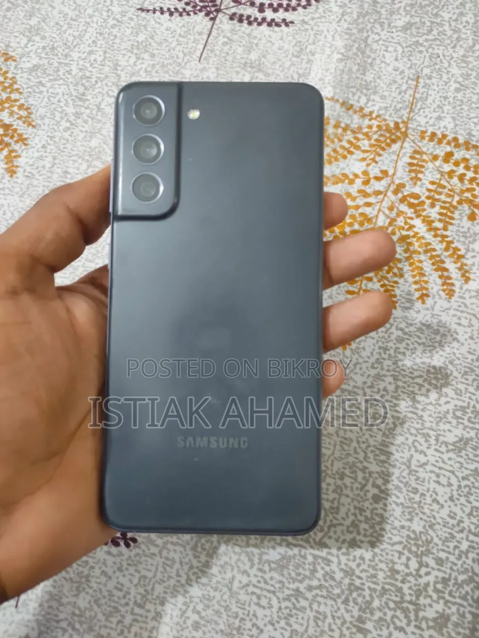 স্যামসাং গ্যালাক্সি এস২১ এফই ৫জি ১২৮ জিবি কালো