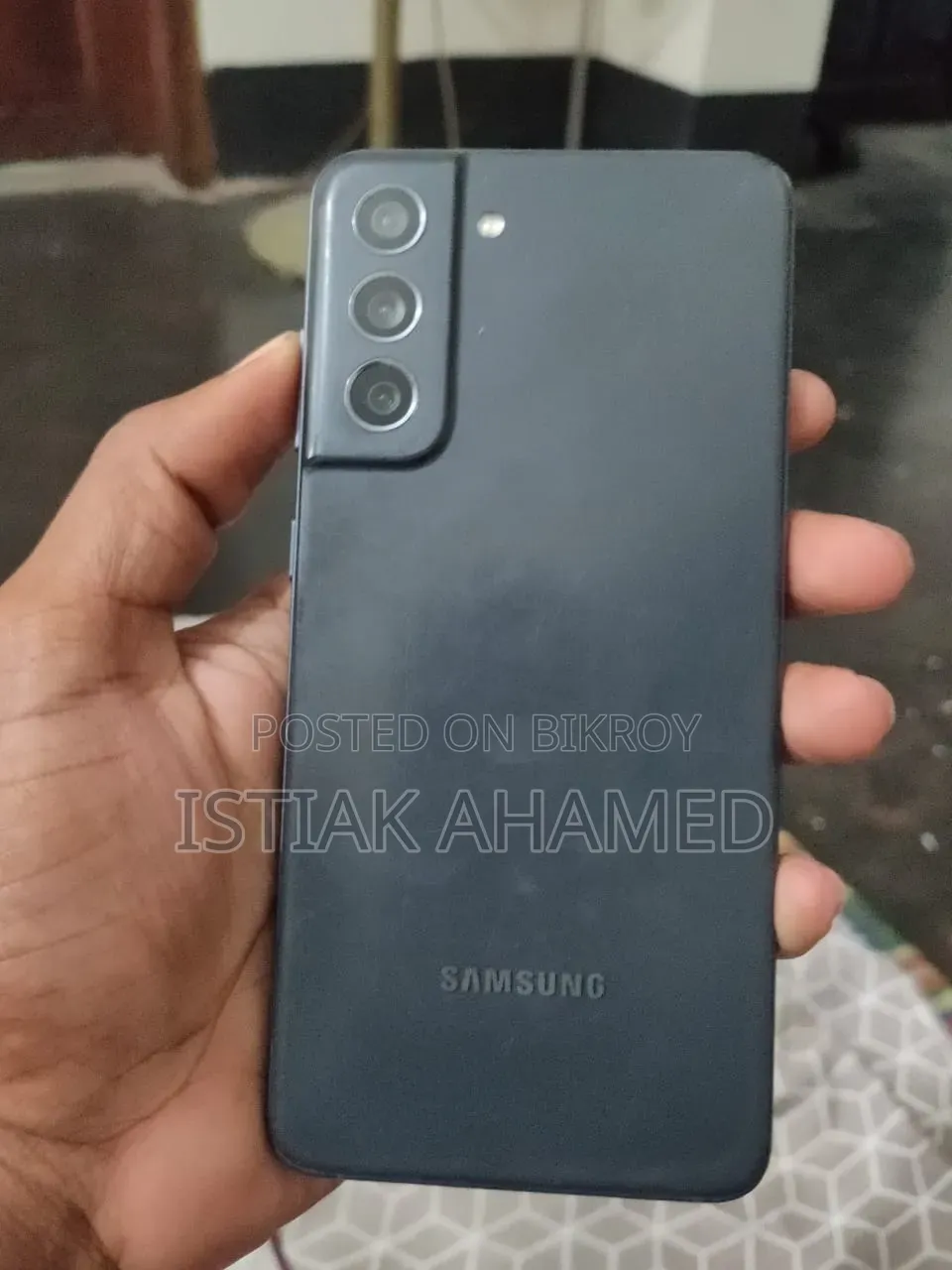 স্যামসাং গ্যালাক্সি এস২১ এফই ৫জি ১২৮ জিবি কালো