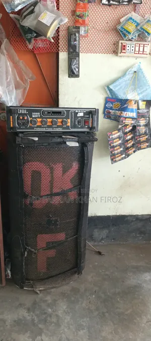 Sound Box And Amplifier Both