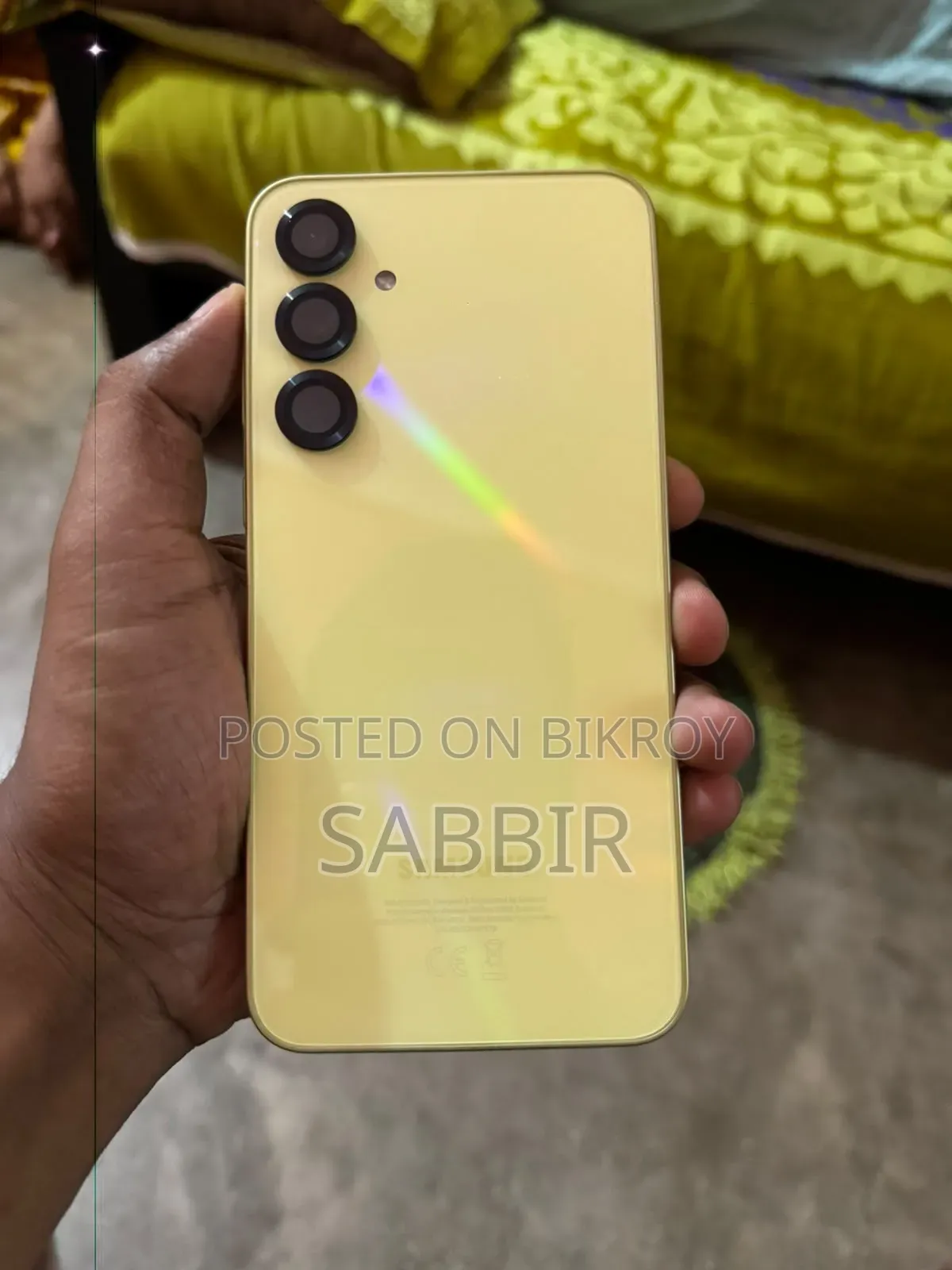 নিউ স্যামসাং গ্যালাক্সি এ৩৫ ১২৮ জিবি গ্রিন