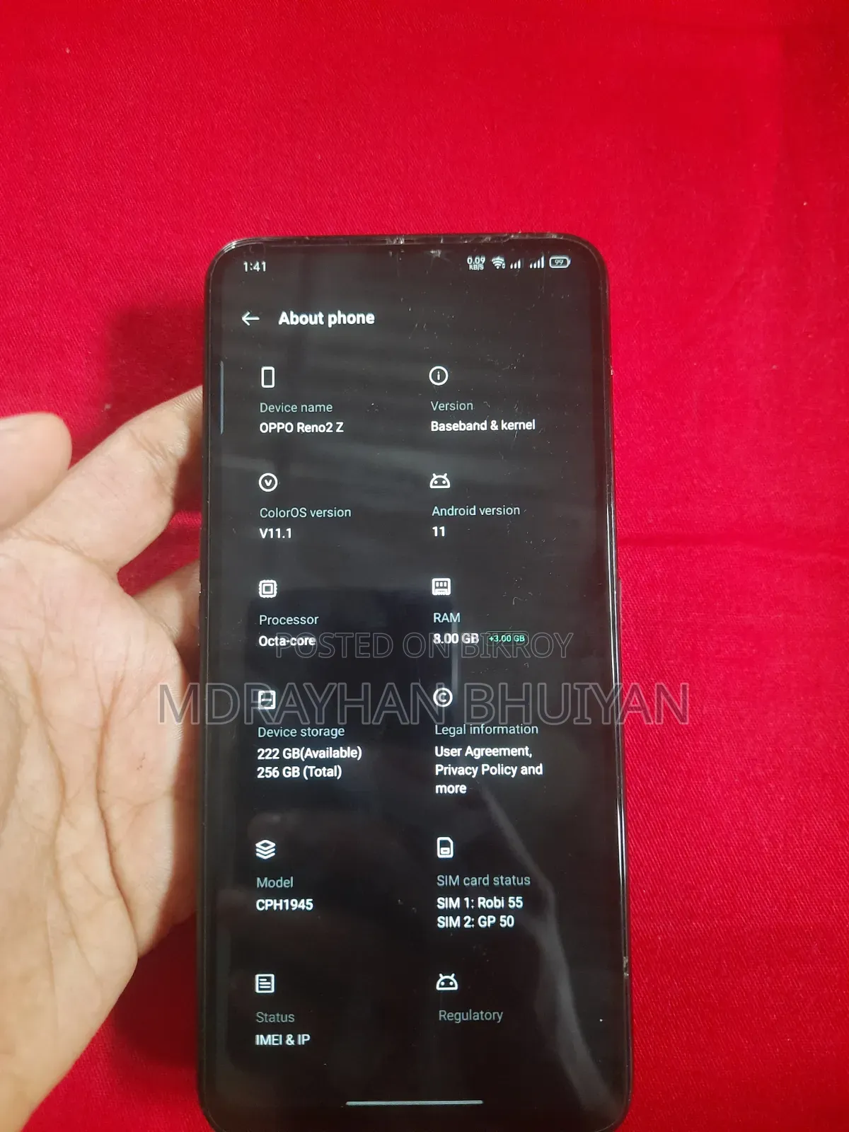 Oppo Reno 2Z 256 GB
