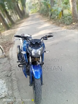TVS Apache 160 4V 2020 Blue