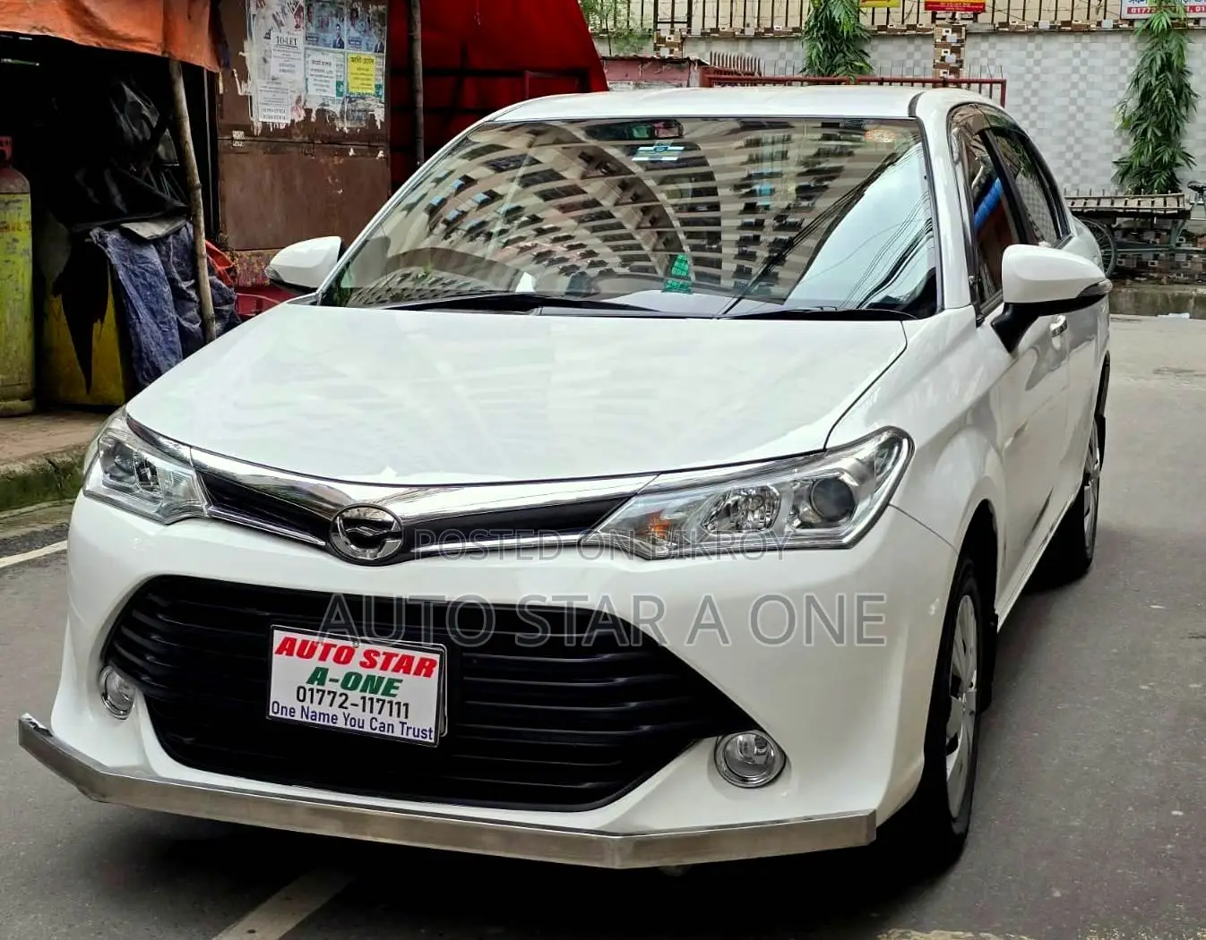 Toyota Axio 1.5 G Two Wheel Drive 2017 White