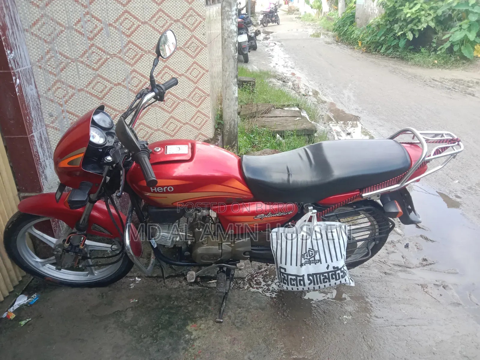 Hero Splendor Plus 2017 Red