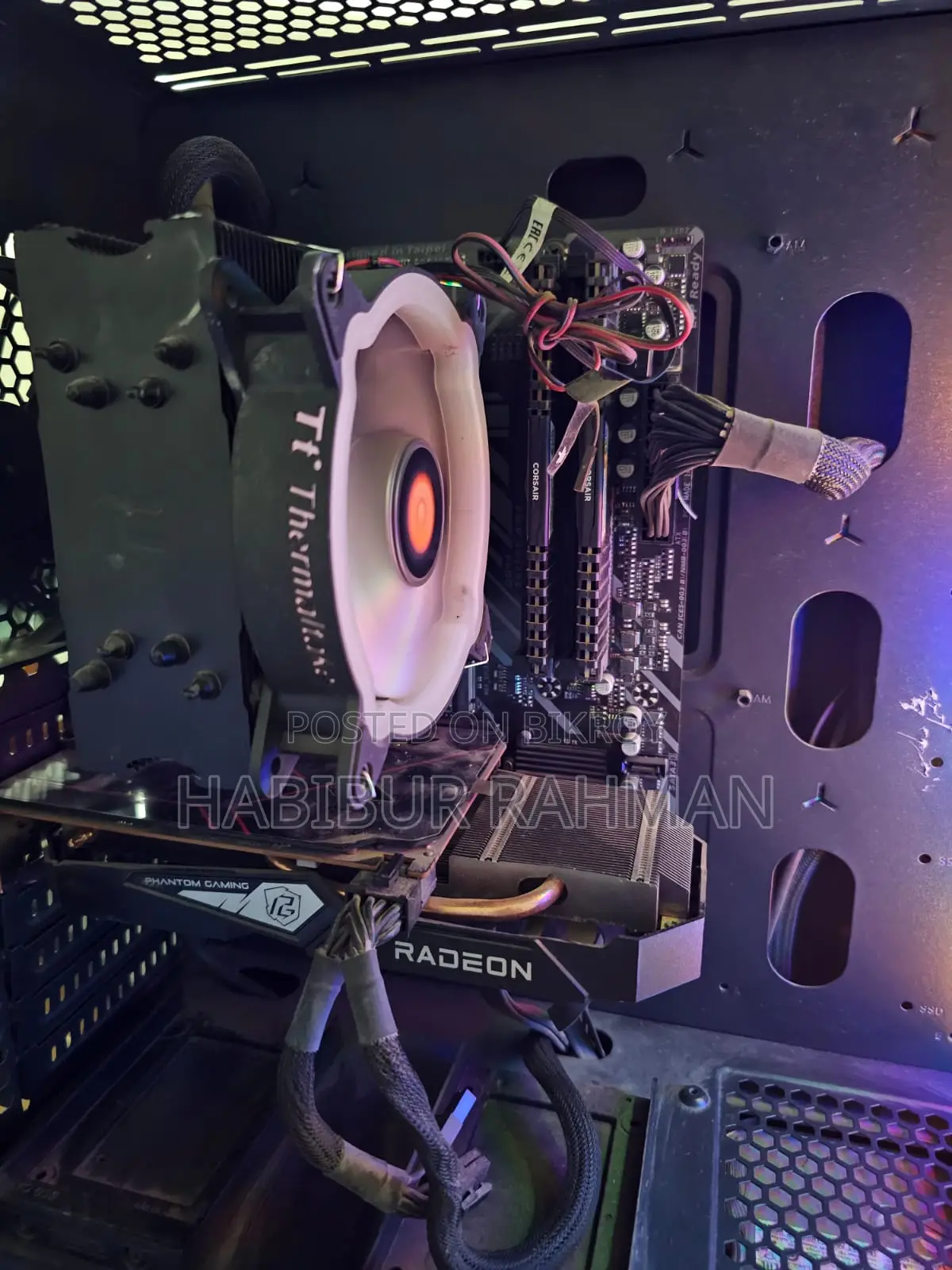 Amd Ryzan-5 3600g Ram 16gb, 480gb Ssd, 1tb Hdd, 4gb Rx5600 Gpu 600psu
