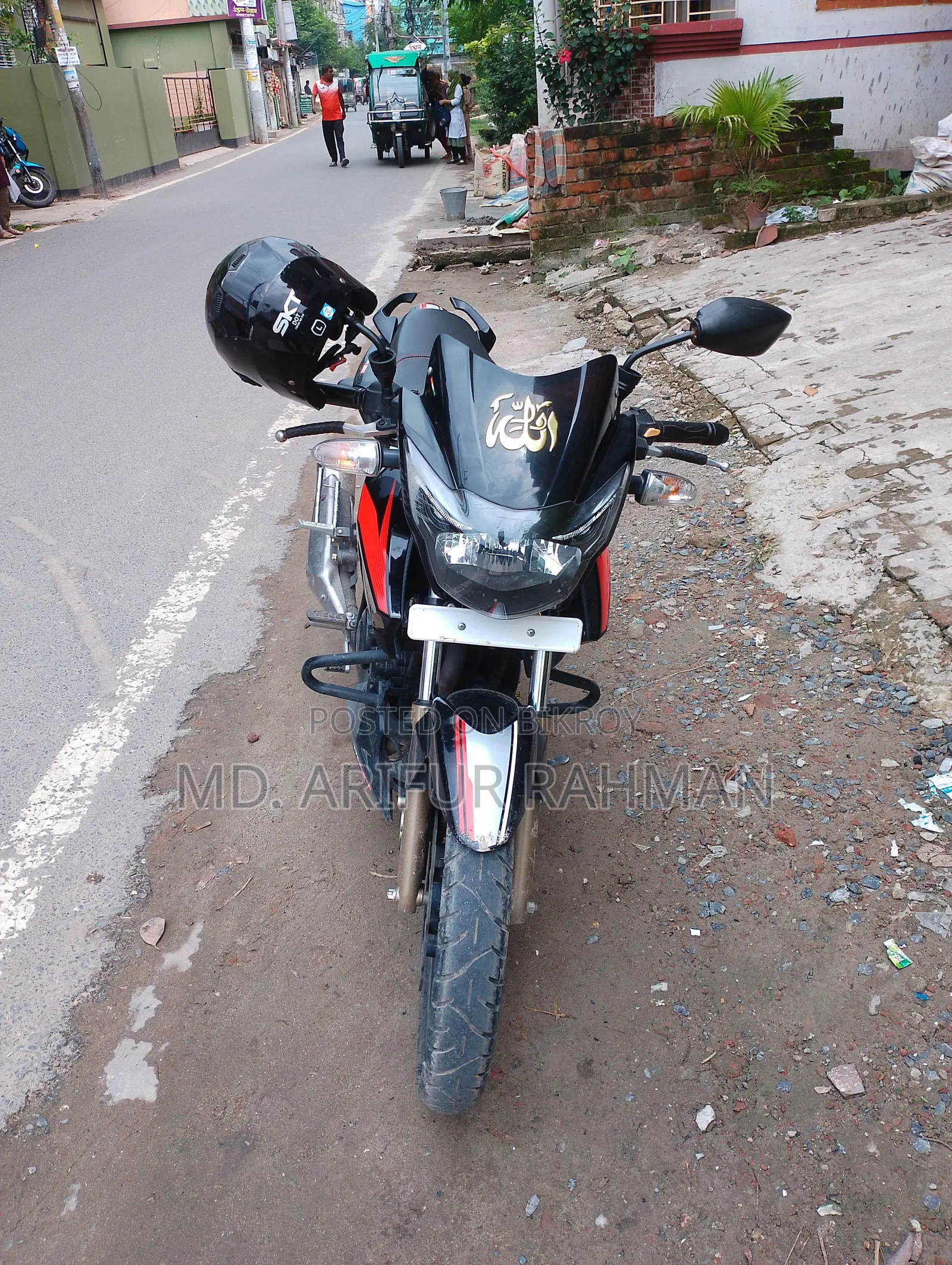 TVS Apache RTR 160 2V 2021 Black