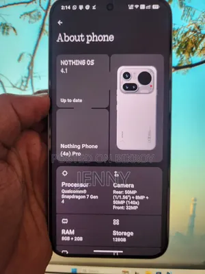Nothing Phone 4a Pro 128 GB White