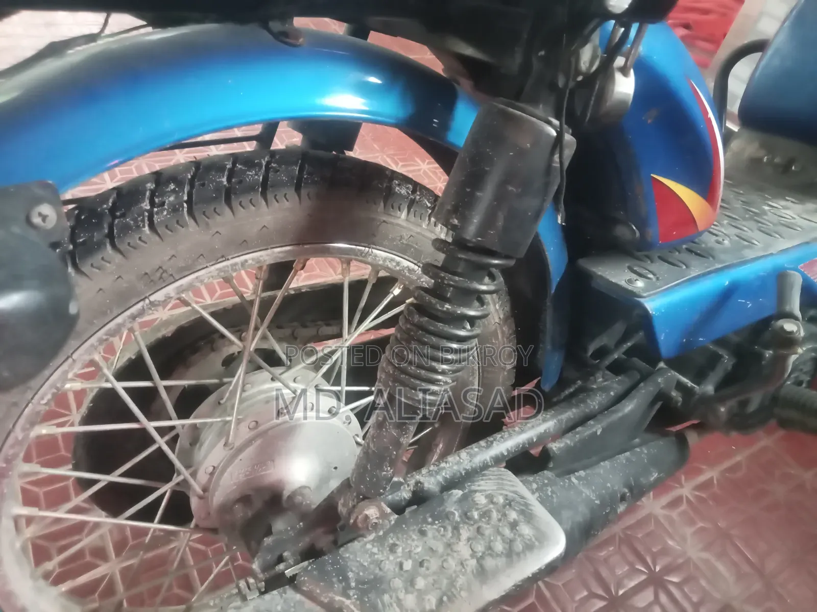 টিভিএস এক্সএল ১০০ ২০১৮ নীল