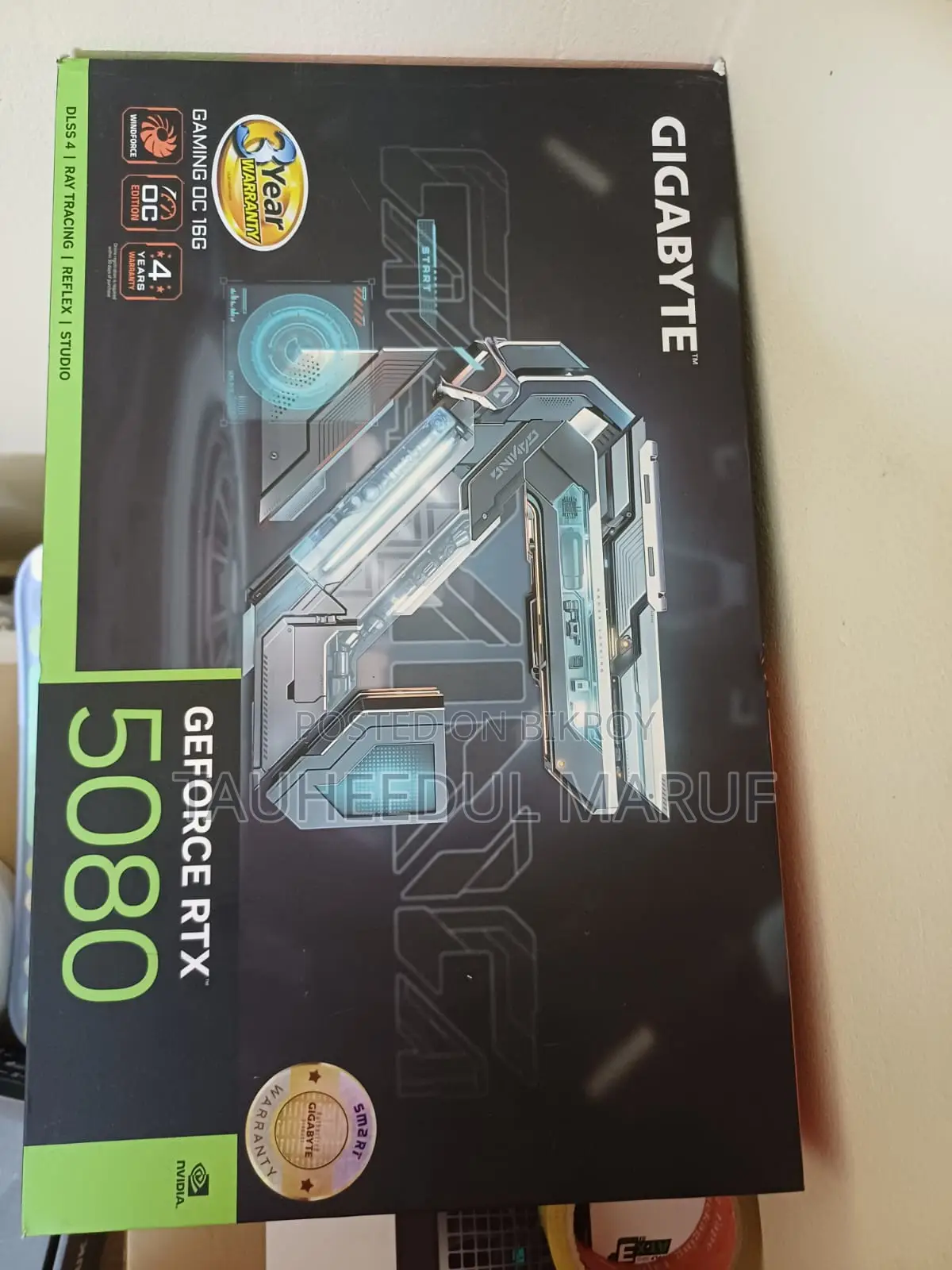 Gigabyte RTX 5080 16GB গ্রাফিক্স কার্ড