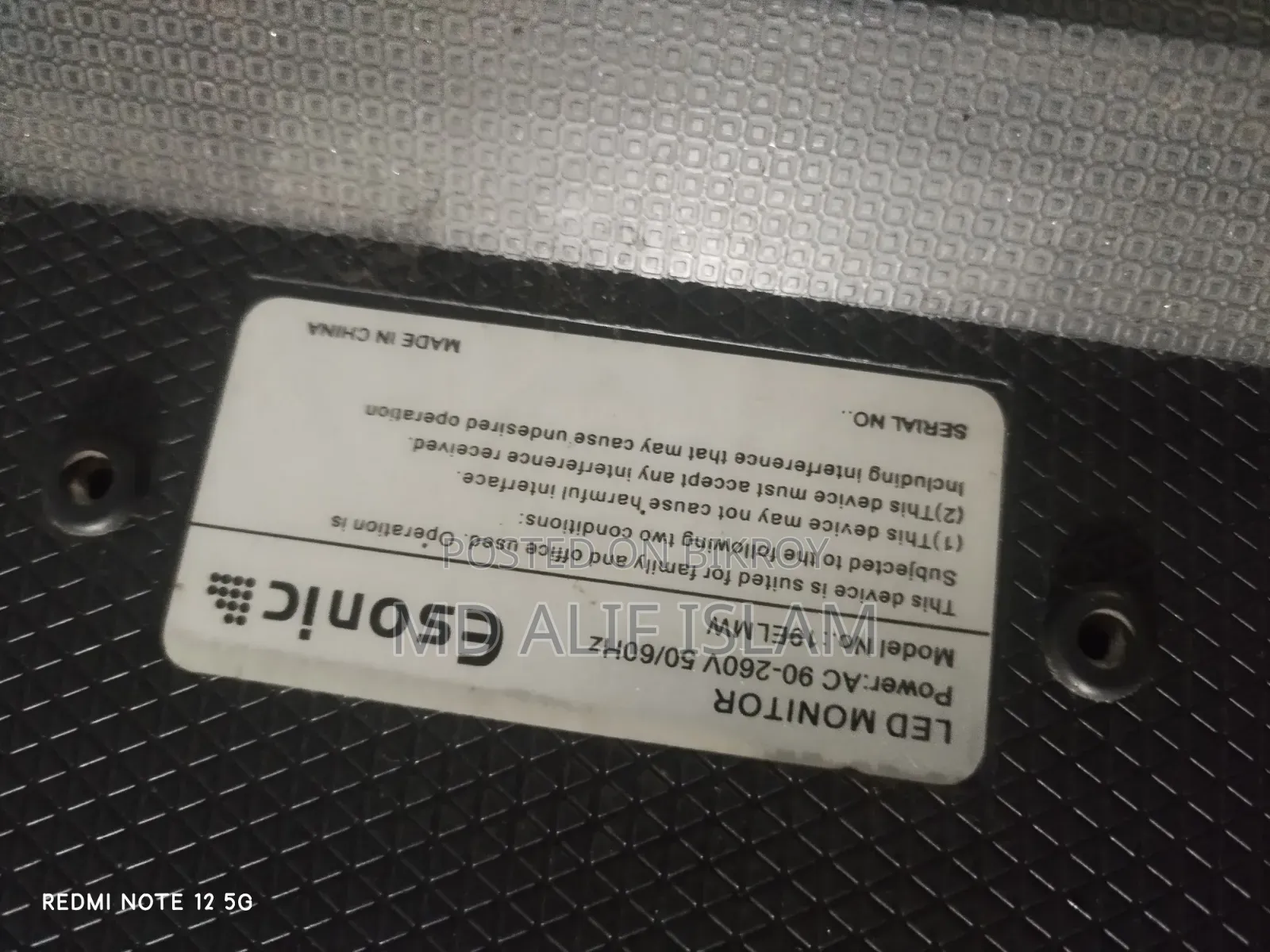 Esonic LED Monitor