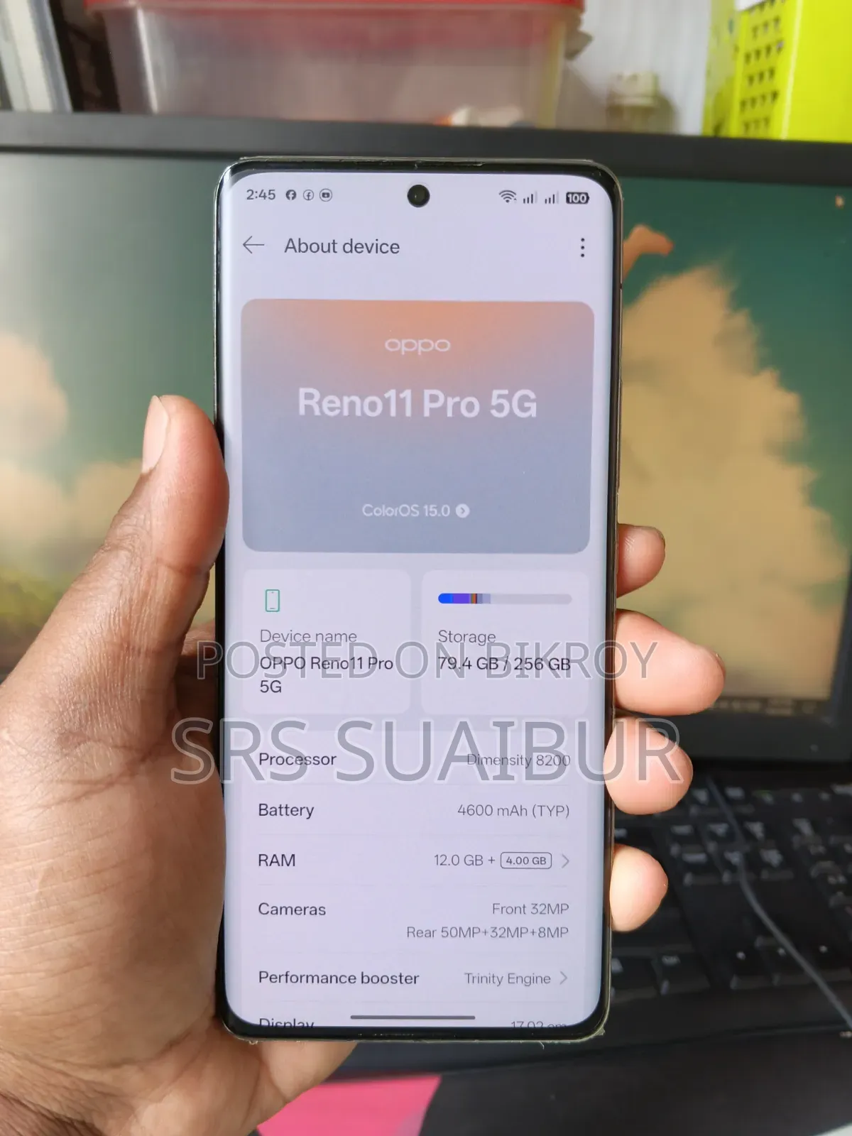 Oppo Reno 11 Pro 5G 256 GB White