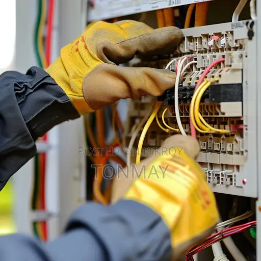 Electrical work is done in Kishoreganj Sadar