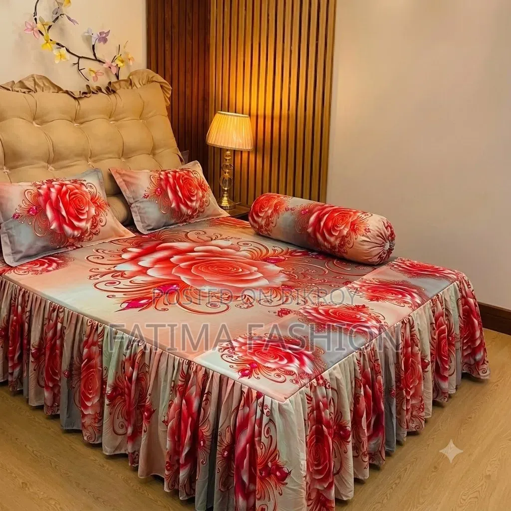 থ্রিডি প্রিন্ট বিছানার চাদর