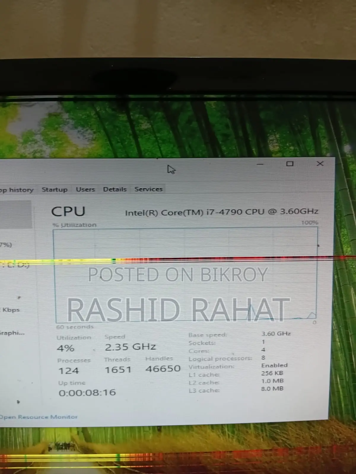 Desktop Computer 12GB Intel Core I7 SSD 512GB