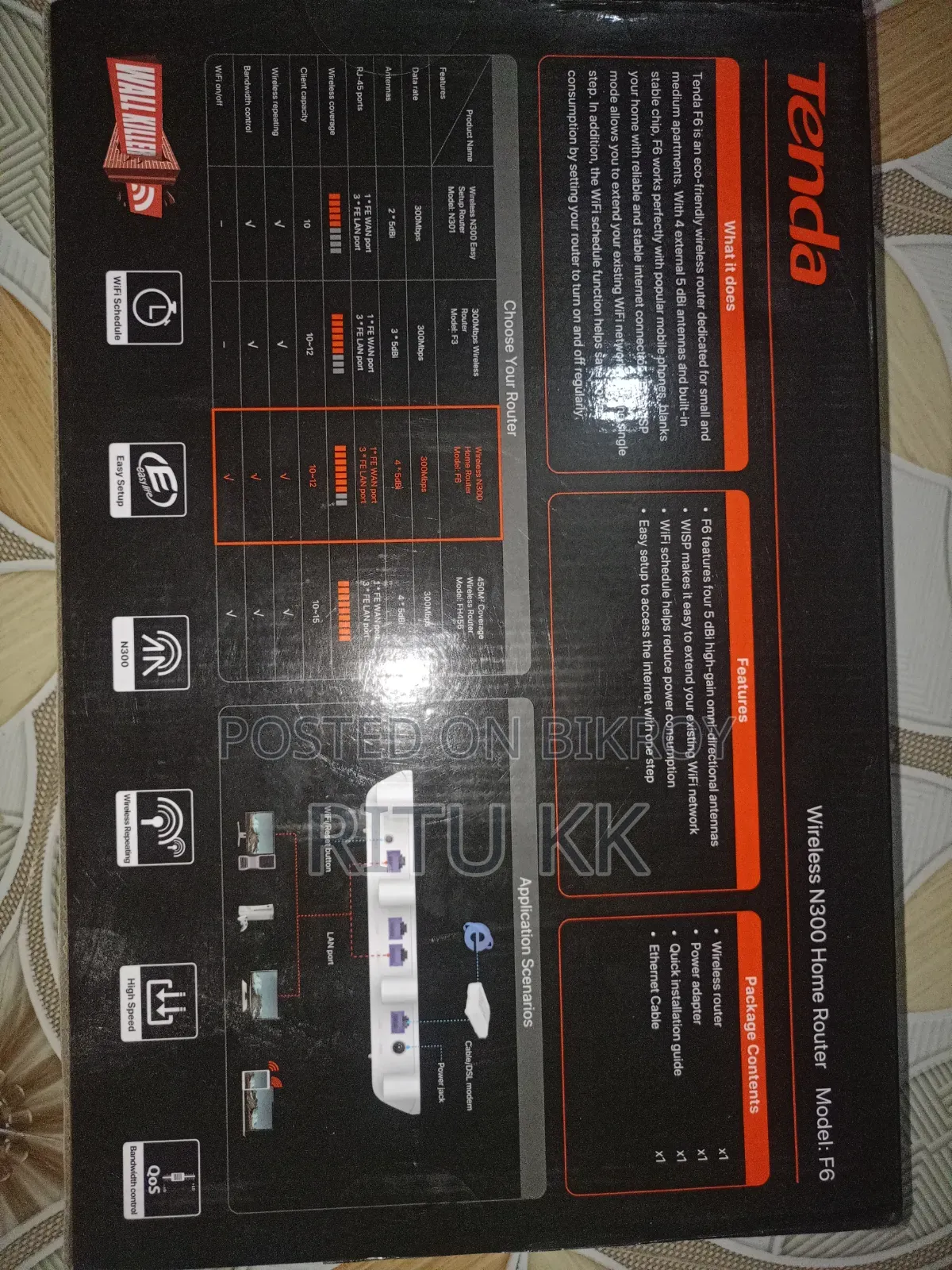 Tenda F4 Router