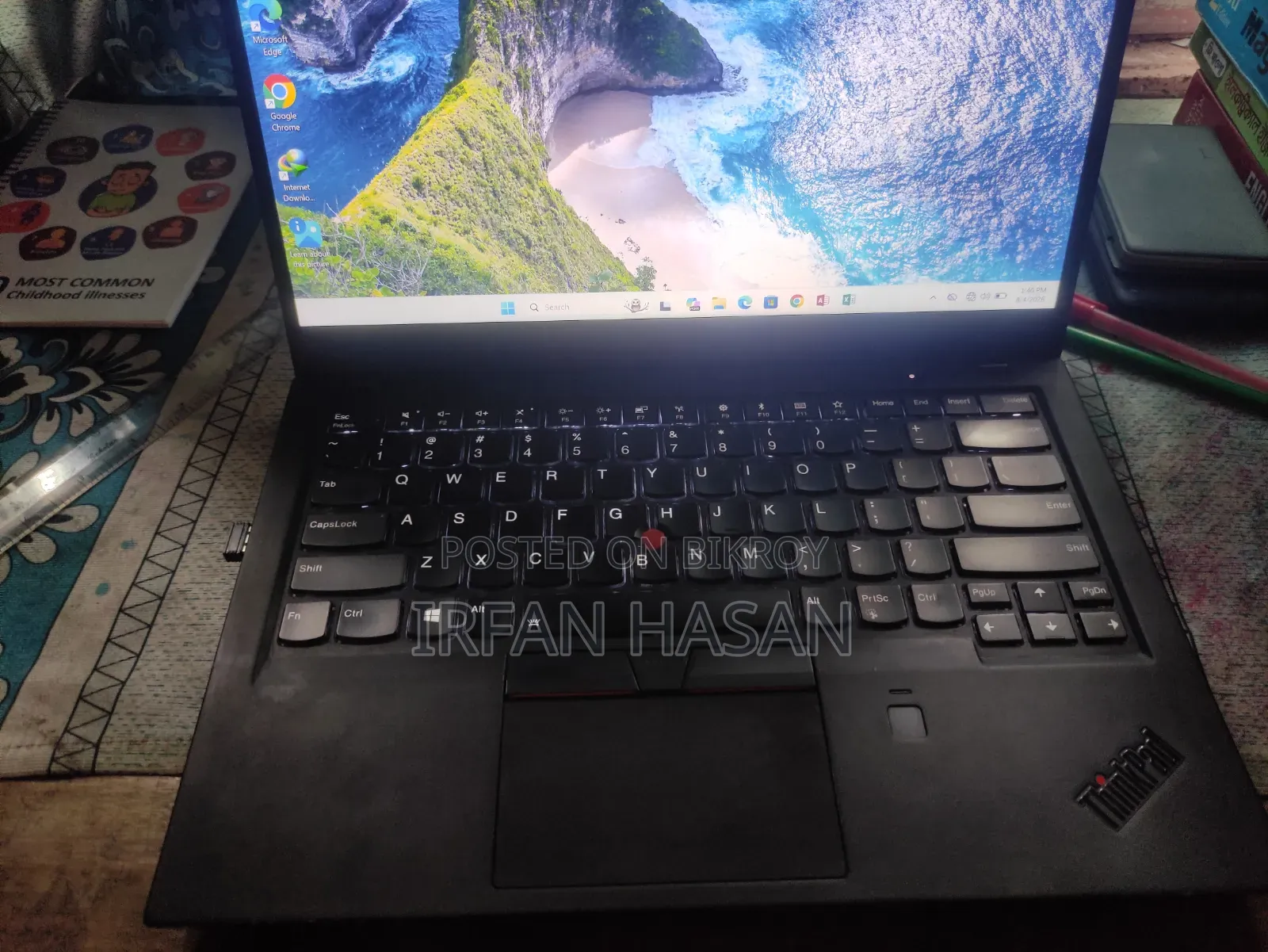 Laptop Lenovo ThinkPad X1 Carbon 8GB Intel Core i5 SSD 256GB