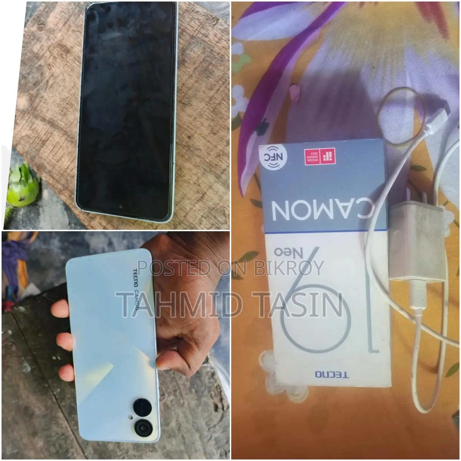 Tecno Camon 19 Neo 128 GB Blue