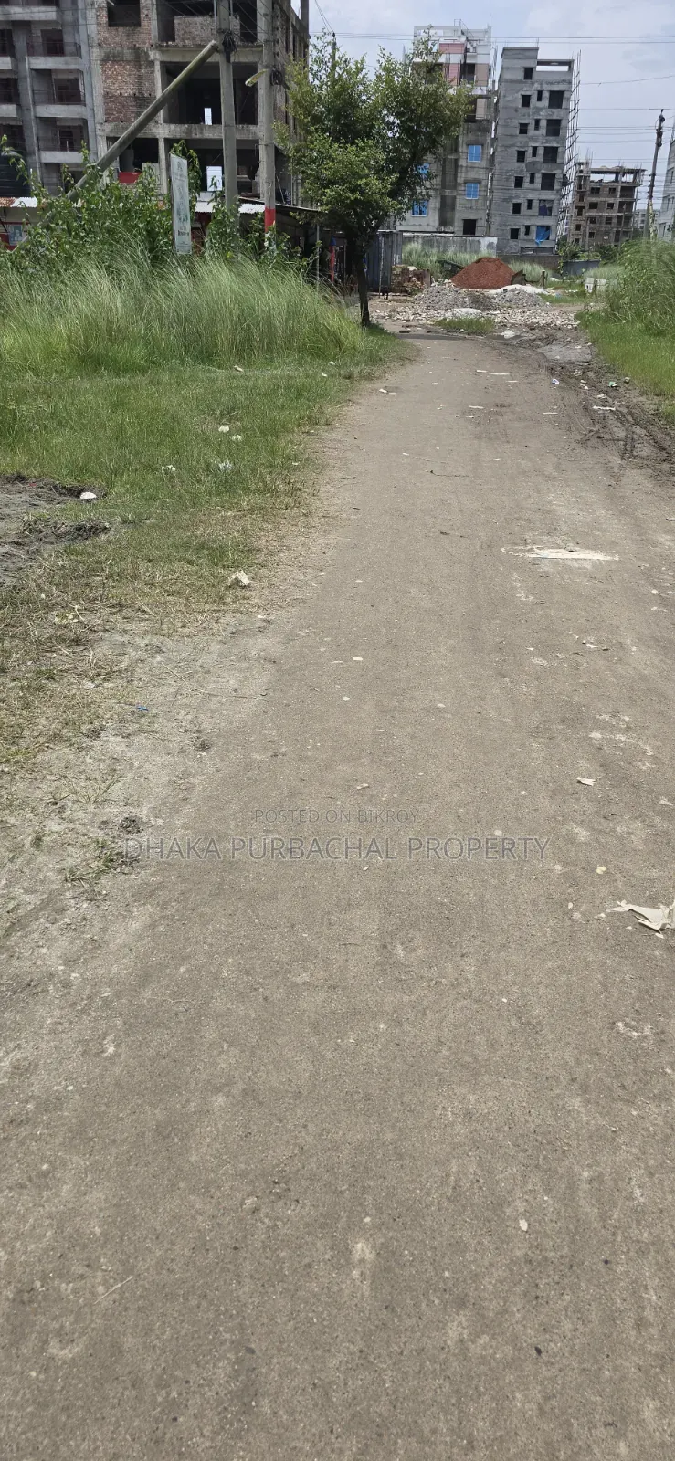 Rajuk Purbachal 3 Katha 100' Wide Road