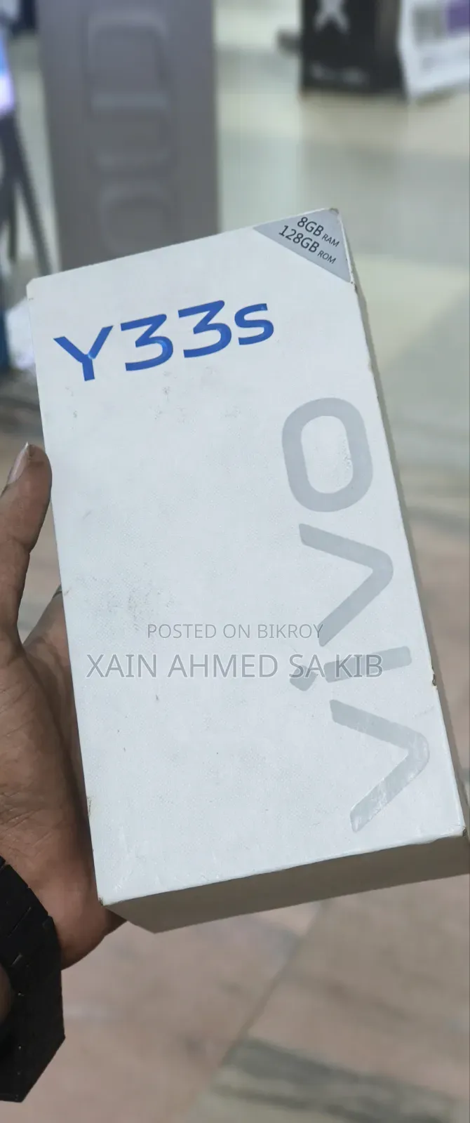 Vivo Y33s 128 GB Black
