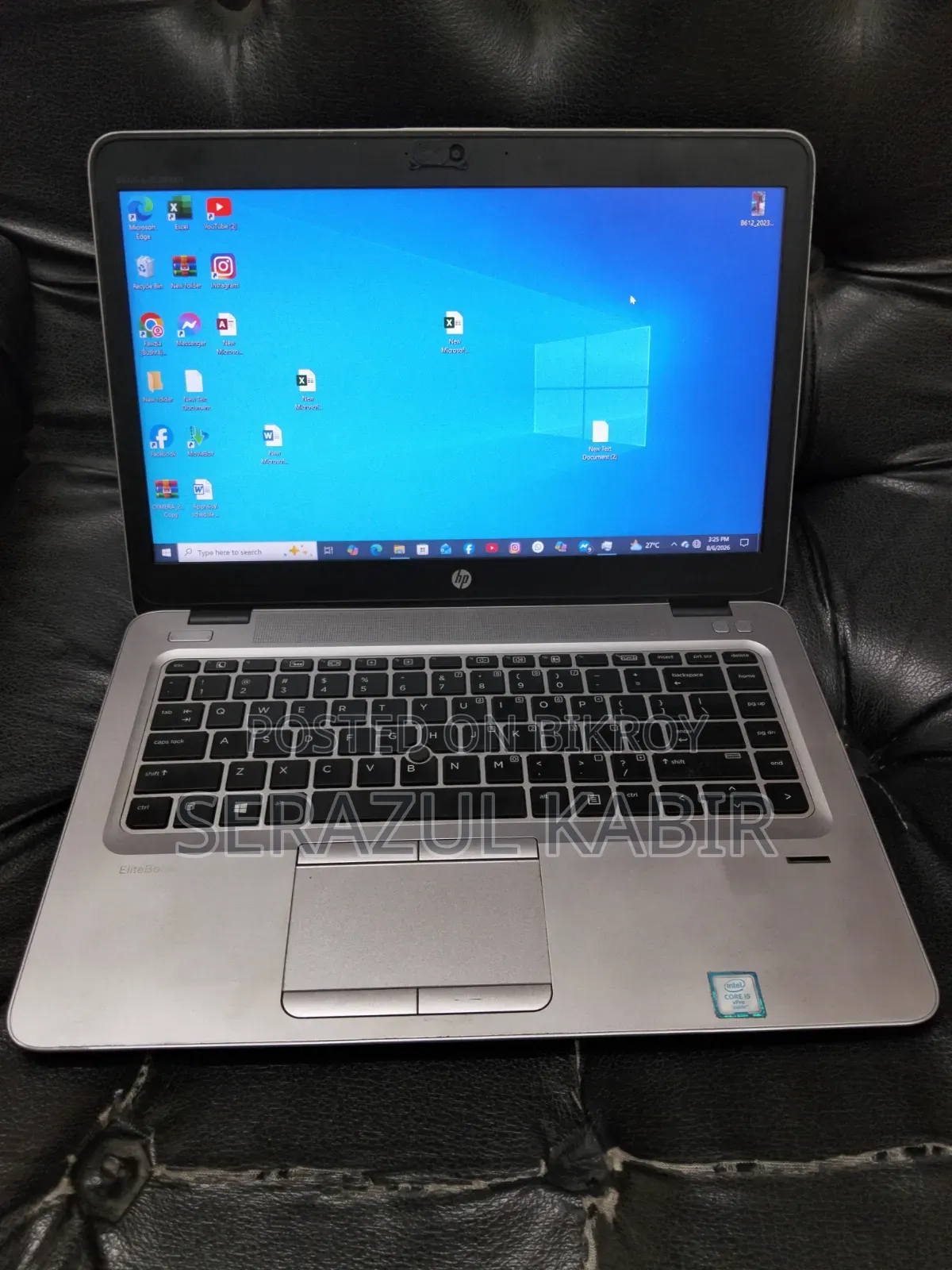 Laptop HP EliteBook 840 G3 8GB Intel Core i5 SSD 256GB