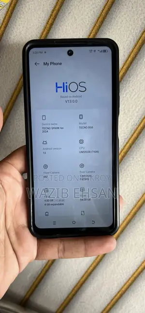 টেকনো স্পার্ক গো ১২৮ জিবি ব্ল্যাক