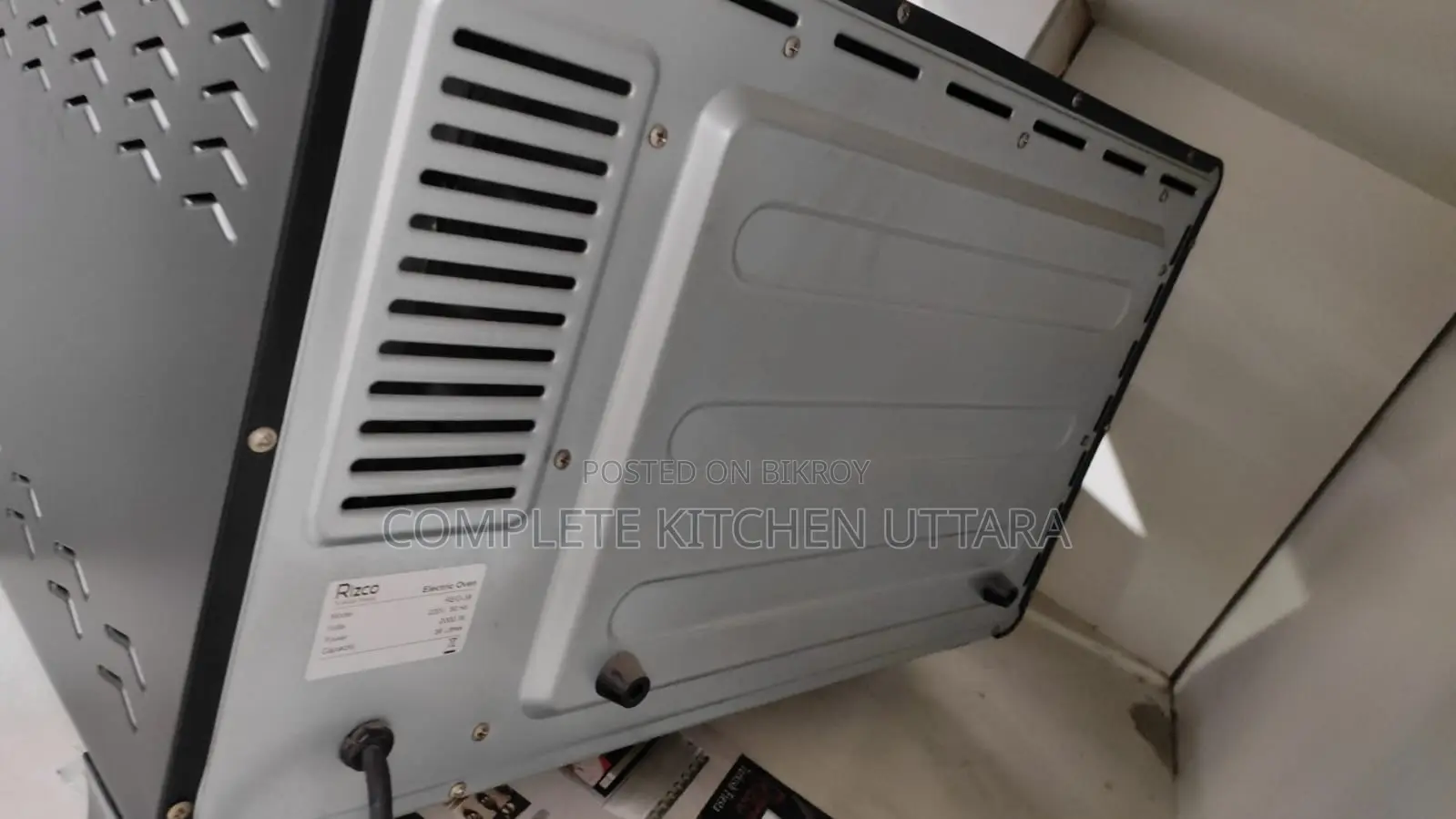 Rizco Electric Oven 38 Liter - Display Product