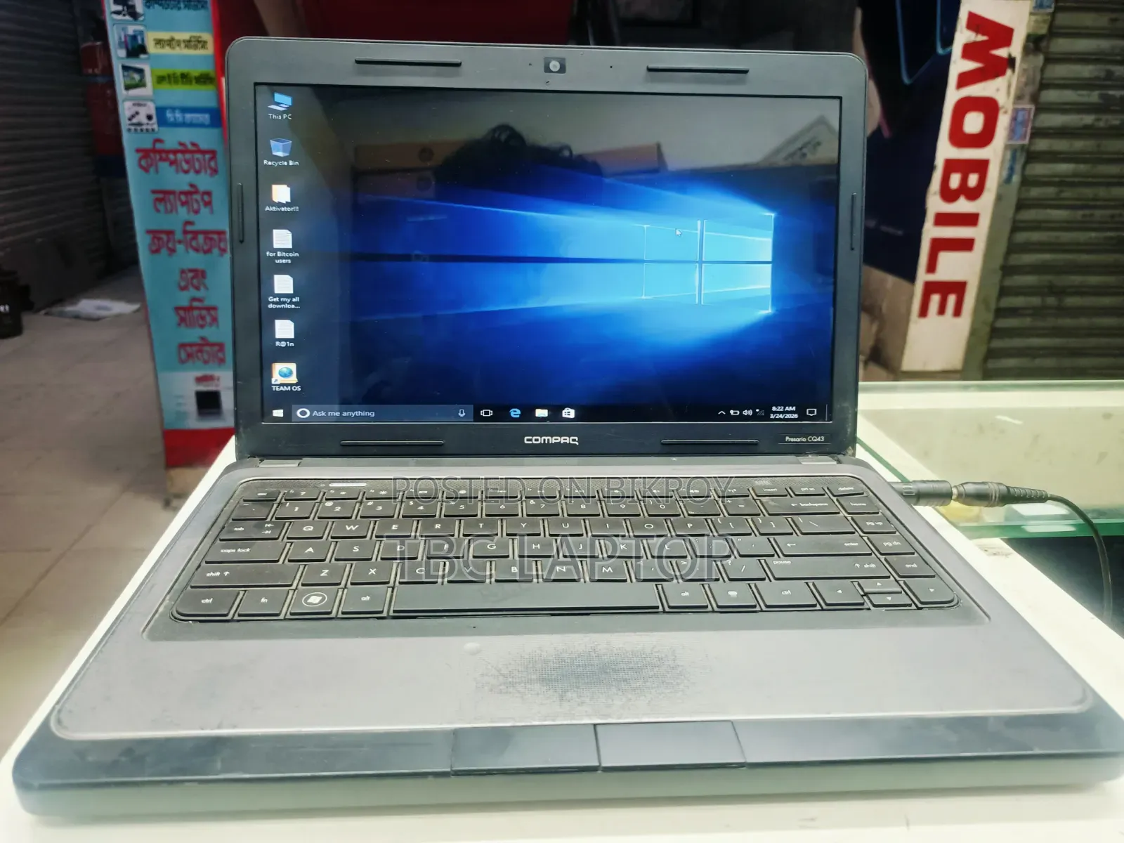 Laptop HP Compaq Presario CQ43 4GB Intel Core i3 HDD 500GB