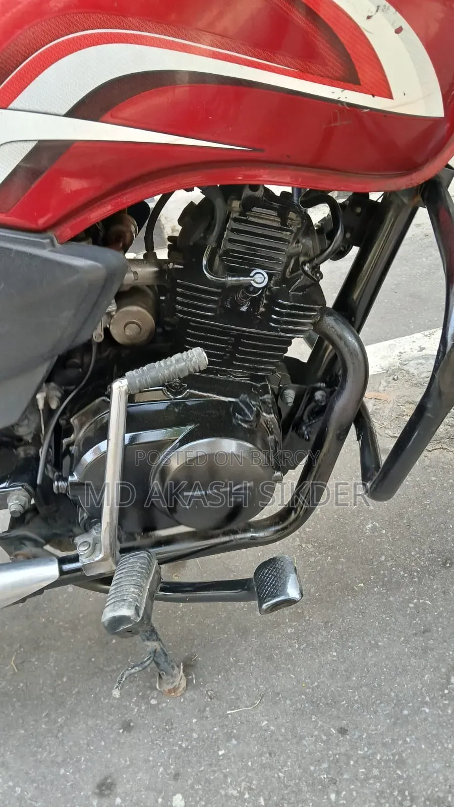 TVS Metro 2018 Red