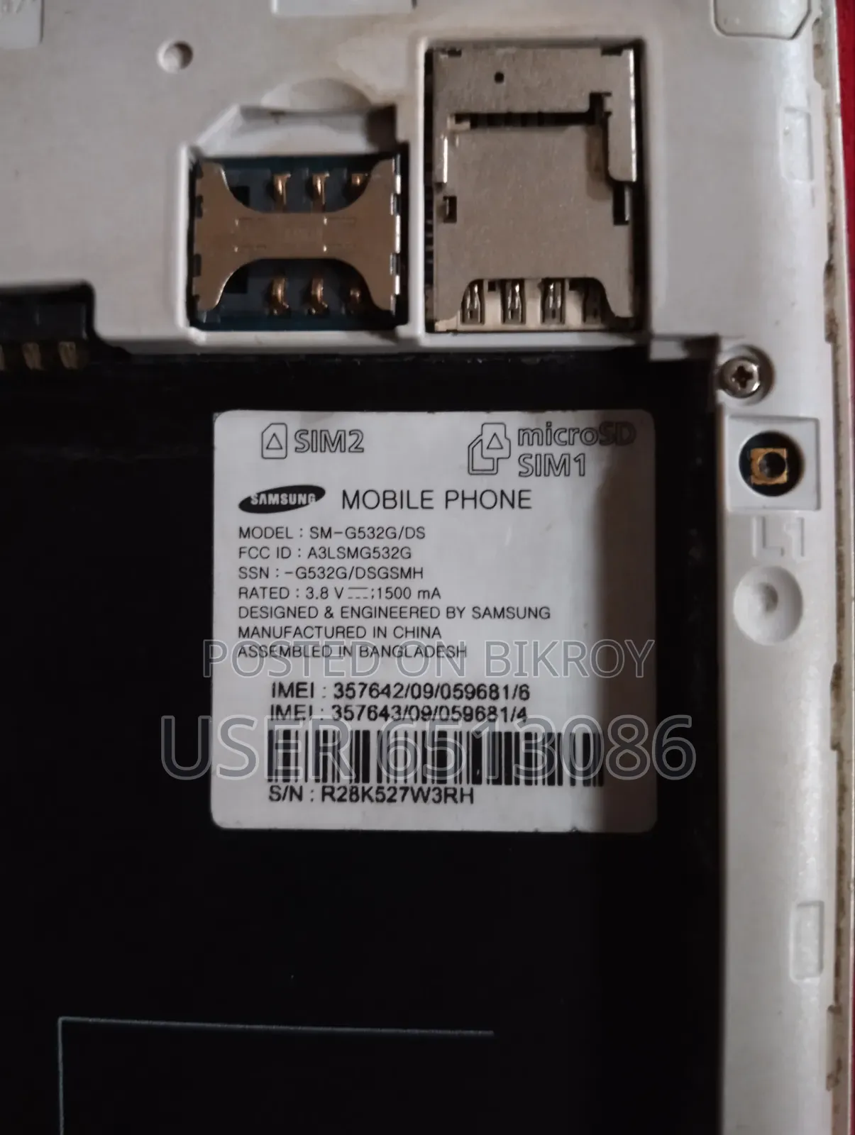 Samsung Galaxy J2 8 GB White
