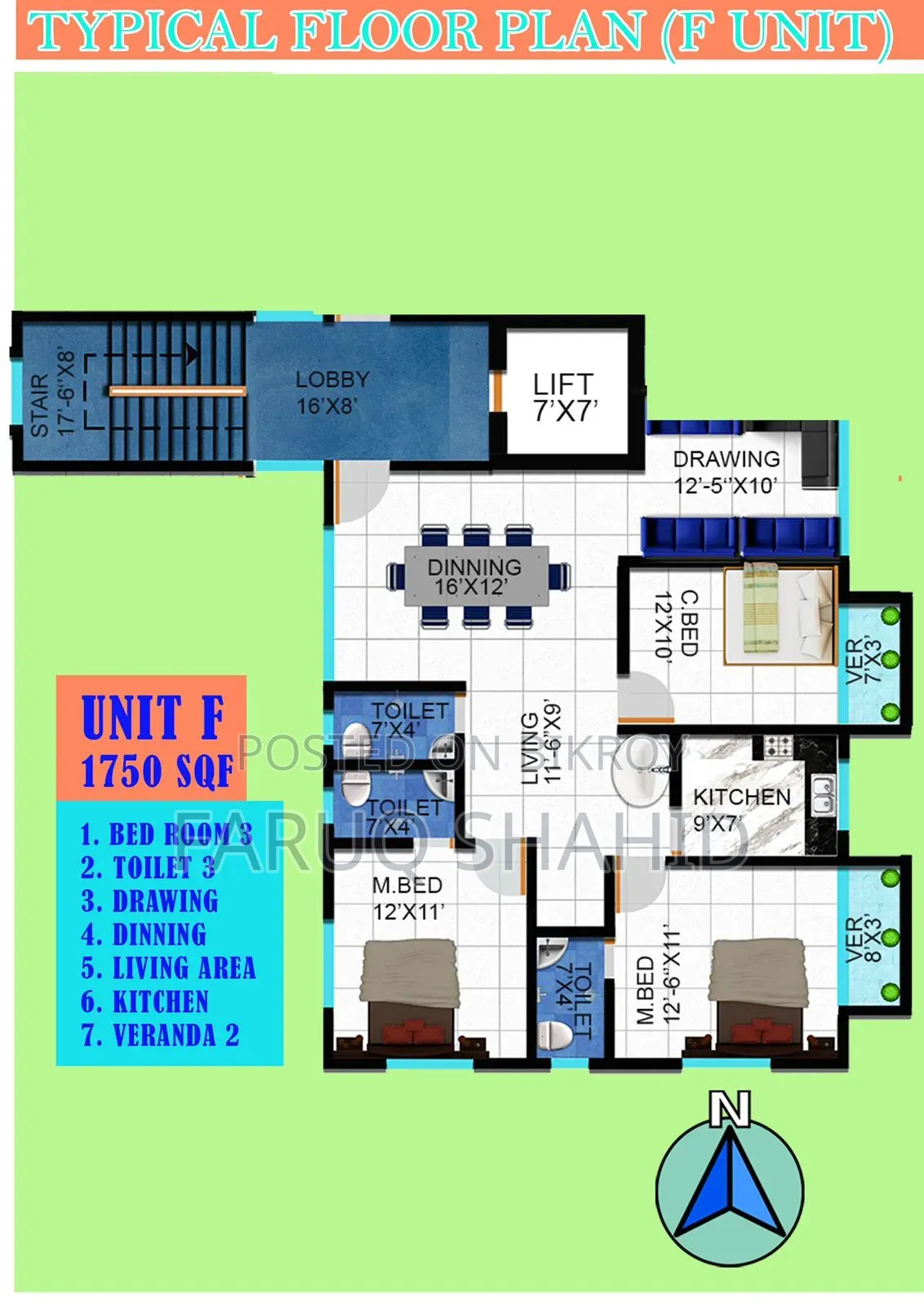 Jointly construct a building at 45% less cost.