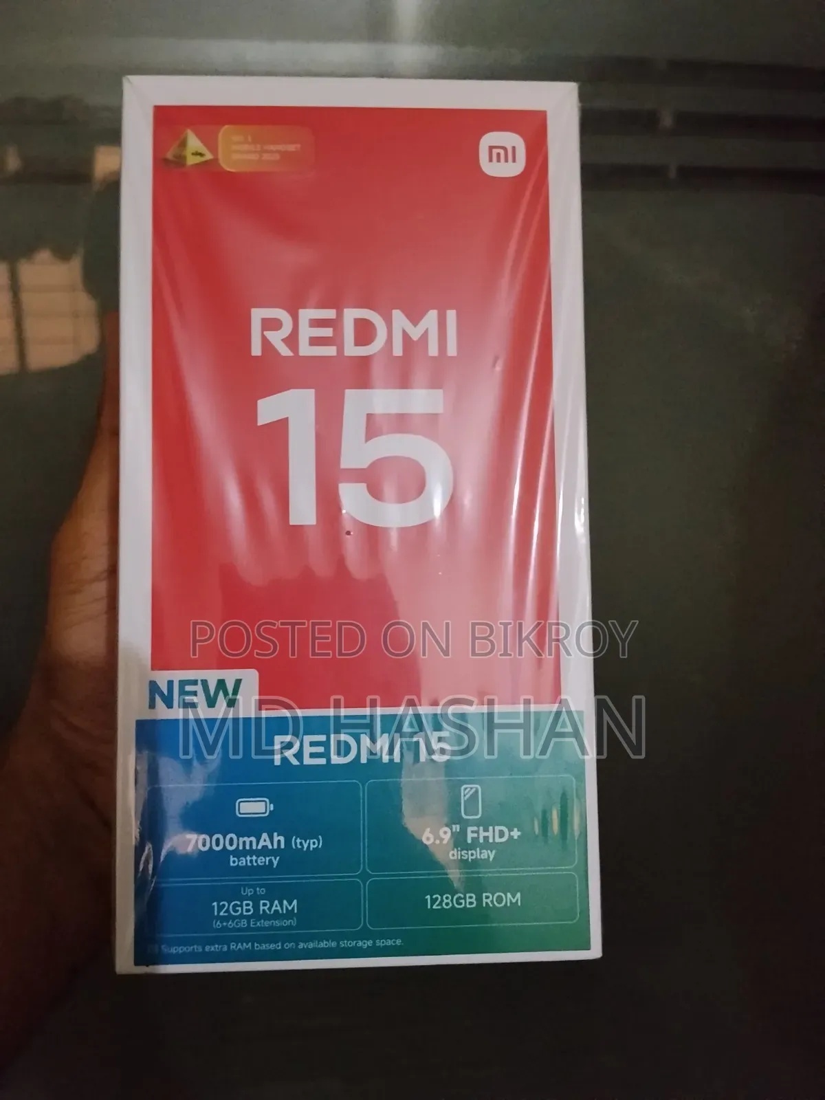 New Xiaomi Redmi 15 128 GB Purple