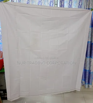 White Lungi with Thin Border