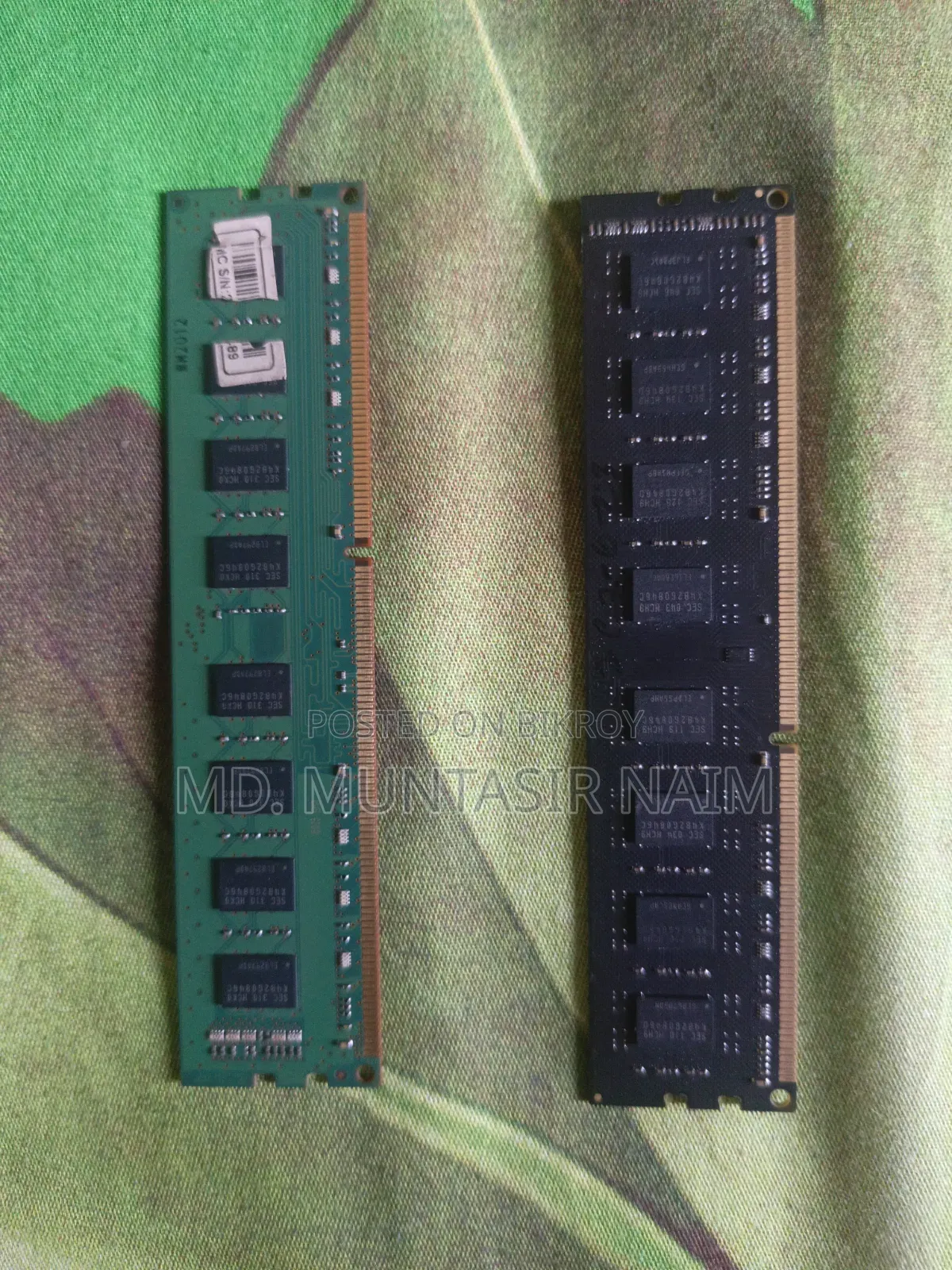 Ram 4 + 4 = 8 GB Full Fresh 100% and DDR3