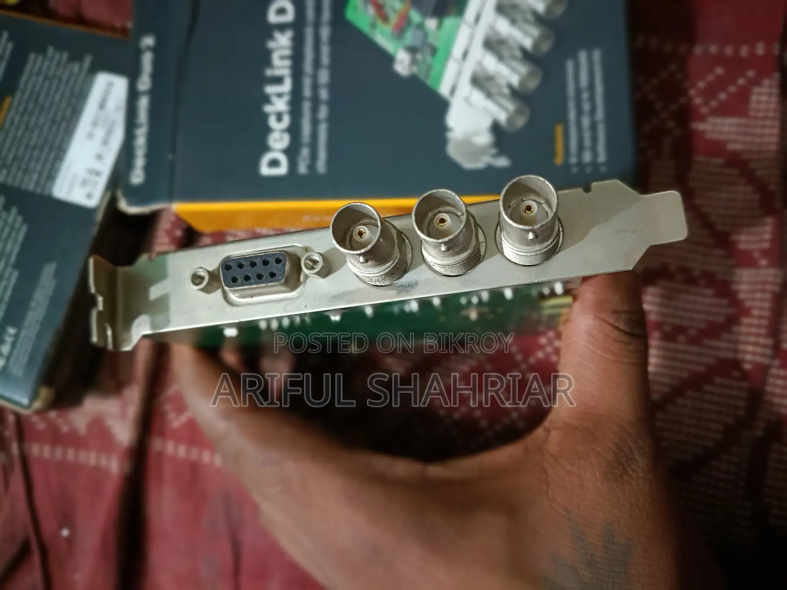 Blackmagic Design PCIe Playback and Capture Card- Decklink SDI 4k