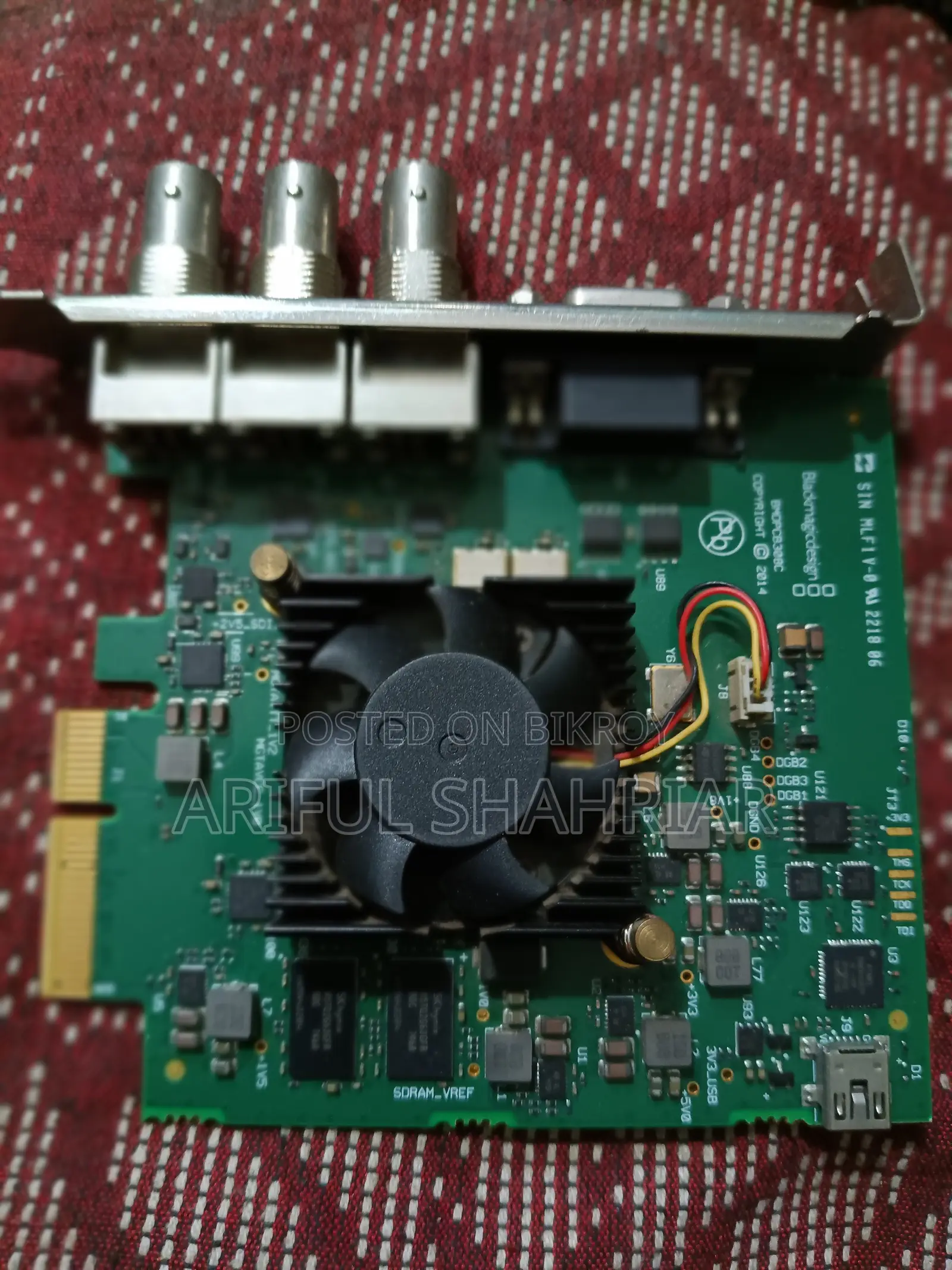 Blackmagic Design PCIe Playback and Capture Card- Decklink SDI 4k